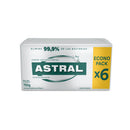 JABON BARRA ASTRAL PLATA 125GR X6