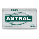 JABON BARRA ASTRAL PLATA 125GR X6