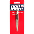 PINZA DE DEPILAR ACERO MANG.SILICONA NAIL MATE 814