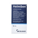 HELMIBEN SUSP 10 ML.