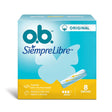 TAMPON O.B. MEDIO ORIGINAL X8