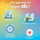 TAMPON O.B. MEDIO ORIGINAL X8