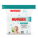 TOALLITAS HUMEDAS BEBE HUGGIES ONE&DONE X184