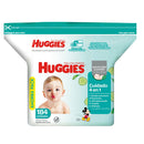 TOALLITAS HUMEDAS BEBE HUGGIES ONE&DONE X184