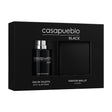 CASAPUEBLO MEN NAVY BLACK EDT 100ML + BILLETERA