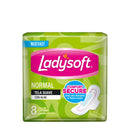TOALLA FEMENINA LADYSOFT NORMAL SUAVE C/ALAS X8