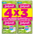 TOALLA FEMENINA LADYSOFT NORMAL SUAV.C/ALAS X8 4X3