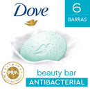 JABON BARRA DOVE ANTIBACTERIAL 90GR X6 -25%