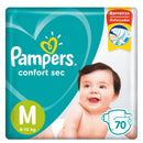 PANAL PAMPERS CONFORT MEDIANO X 70