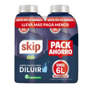 JABON LIQUIDO SKIP CONCENTRADO 500ML PACK X2