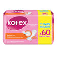 PROTECTOR DIARIO KOTEX ESENCIAL X60 MULTIAJUSTABLE