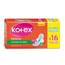 TOALLA FEMENINA KOTEX ESENCIAL NORMAL C/ALAS X16
