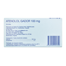 ATENOLOL 100MG 30COMPRIMIDOS GADOR