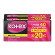 TAMPON KOTEX MEDIO X20 2X1