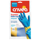 GUANTE DOMESTICO CRIVEA BICOLOR TALLE XG