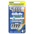 GILLETTE PRESTOBARBA3 X4