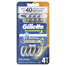 GILLETTE PRESTOBARBA3 X4