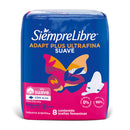 TOALLA FEMENINA SIEMPRE LIBRE ULTRAFINA SUAVE X8