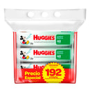 TOALLITAS HUMEDAS BEBE HUGGIES LIMP.EFECTIVA X192