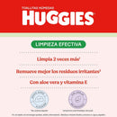 TOALLITAS HUMEDAS BEBE HUGGIES LIMP.EFECTIVA X192