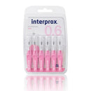 CEPILLO INTERPROX NANO 0.6MM X6 ROSADO