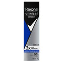 DESODORANTE AEROSOL REXONA CLINICAL MEN CLEAN 150M