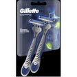 GILLETTE MAQUINA AFEITAR CORPORAL X2 DESCARTABLES