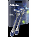 GILLETTE MAQUINA AFEITAR CORPORAL X2 DESCARTABLES