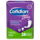 TOALLA FEMENINA COTIDIAN LADY MAXI X28
