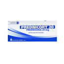 PREDNICORT 20 MG X 20 COMPRIMIDOS