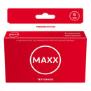 PRESERVATIVOS MAXX TEXTURADO X 6 UNIDADES