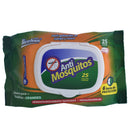 TOALLA WETCLEAN ANTIMOSQUITOS X 25 UNIDADES