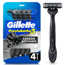 GILLETTE PRESTOBARBA3 CARBONO X4
