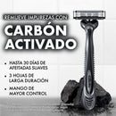 GILLETTE PRESTOBARBA3 CARBONO X4