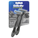 GILLETTE PRESTOBARBA3 CARBONO X2