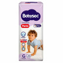 PANTS BABYSEC PREMIUM GRANDE X 28