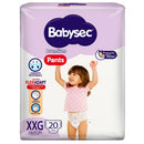 PANTS BABYSEC PREMIUM EXTRA EXTRA GRANDE X 20