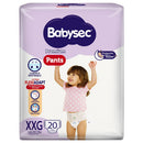 PANTS BABYSEC PREMIUM EXTRA EXTRA GRANDE X 20