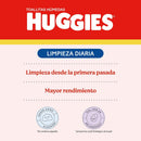 TOALLITAS HUGGIES LIMPIEZA DIARIA X 112 UNIDADES