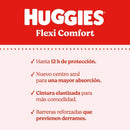 PANAL HUGGIES FLEXI COMFORT P X 50 + TOALLITAS