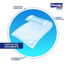 READYSEC SABANILLA ADHESIVA 60X90 30 UNIDADES