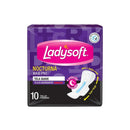LADYSOFT NOCTURNA MAXI PRO TELA SUAVE X 10 TOALLAS