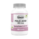 QUALIVITS FOLIC ACID 800MG X100 TABLETAS