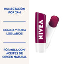 NIVEA LIP PROTECTOR LABIOS BLACKBERRY SHINE 4.8GR