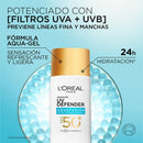 UV DEFENDER AQUAFUSION F50 TEX.LIGERA 50ML AQUAGEL