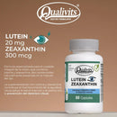 QUALIVITS LUTEIN 20MG X 60 CAPS