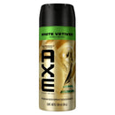 AXE AEROSOL BODY SPRAY WHITE VETIVER 150ML.