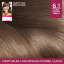 TINTA EXCELLENCE RUBIO OSCURO CENIZA 6.1