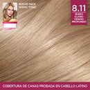 TINTA EXCELLENCE RUBIO CLARO CENIZA PROFUNDO 8.11