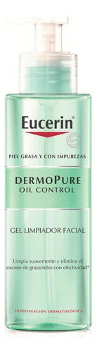 Eucerin Dermopure Oil Control Gel Limpiador Facial 200ml